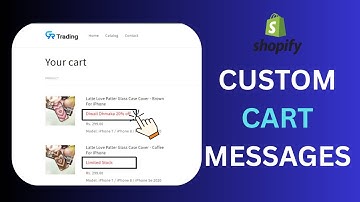 Show Custom Cart Messages for Specific Products in Shopify | Boost Sales & Urgency!
