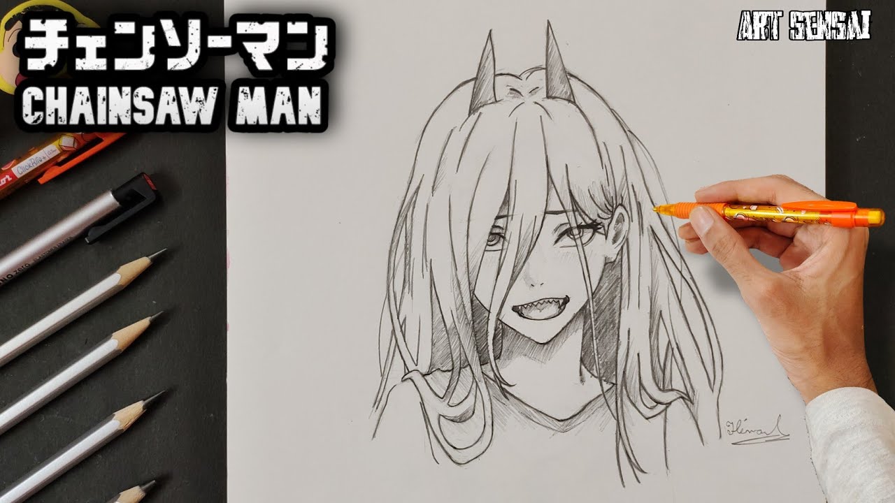 Drawing of Power (Chainsaw Man) : r/AnimeSketch