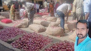 #onion_rate आज भी भाव आसमान छू रहा है प्याज का#Bengaluru_mandi#Yeshwantpur_mandi#pyaj@GDRGYANBLOG