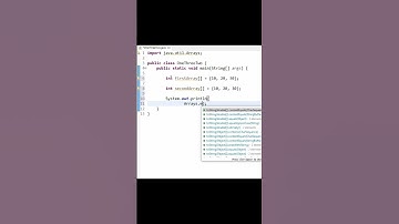 Inbuild method to find whether two arrays are equal or not : Java Program.