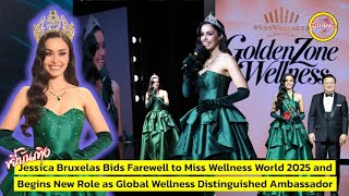 Jessica Bruxelas Bids Farewell to Miss Wellness World 2025 and Begins New Role as Global Wellness