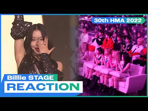 HMAs2022 리액션캠 빌리 Billlie RING Ma Bell What A Wonderful World 30th HMAs 2022