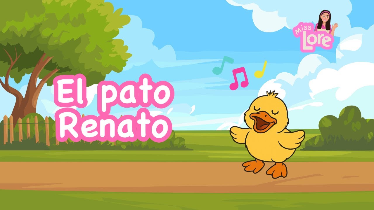 El pato Renato 🎶 - Rondas Infantiles con Miss Lore 🩷