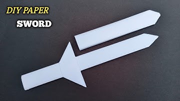 How To Make a Paper Sword | DIY Paper Sword Tutorial Step-by-step 
