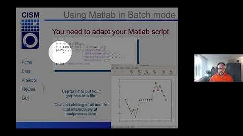 Efficient use of Matlab on the cluster
