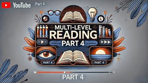 Multilevel Reading Part 4: Multiple choice & True, False and NG questions. #cefr #multilevel
