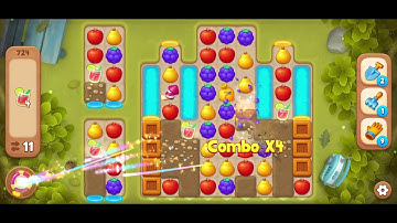 Gardenscapes Level 724