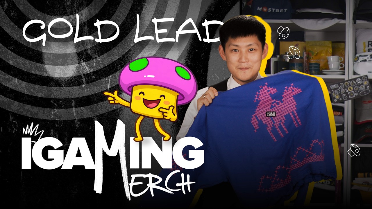 Новый бренд на iGaming Merch 🔥 Распаковка Gold Lead