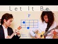 Let It Be - The Beatles【Tab譜】【初心者向けウクレレコード動画】
