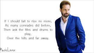 Alfie Boe - Over The Hills And Far Away (Lyrics)