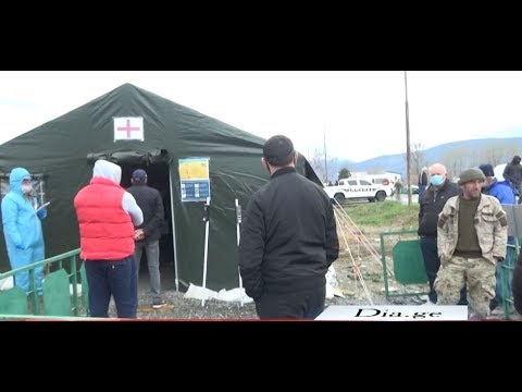 კარანტინის მესამე დღე - გორის საგუშაგოებზე კონტროლი გრძელდება  2.04.2020