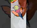 Amazing 🤩 flying Bird with step by step! #art