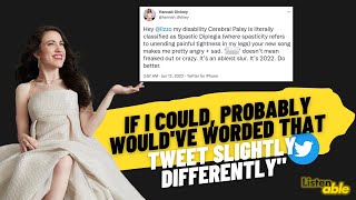 Hannah Diviney - (Actor with Cerebral Palsy) | #74