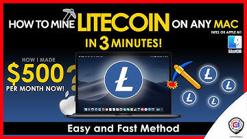How To Mine Litecoin On Any MAC | Intel or M1 | LTC | Fast and Easy | Beginner Guide