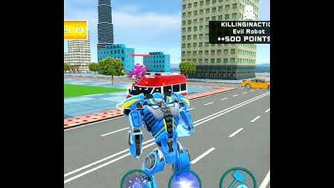 Robot Transform Game - Tank Robot Car Games - Android Gameplay(4)