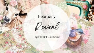 Februarys Printable reveal!