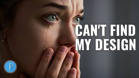 How To Recover A Lost Project or Design In Pixellab