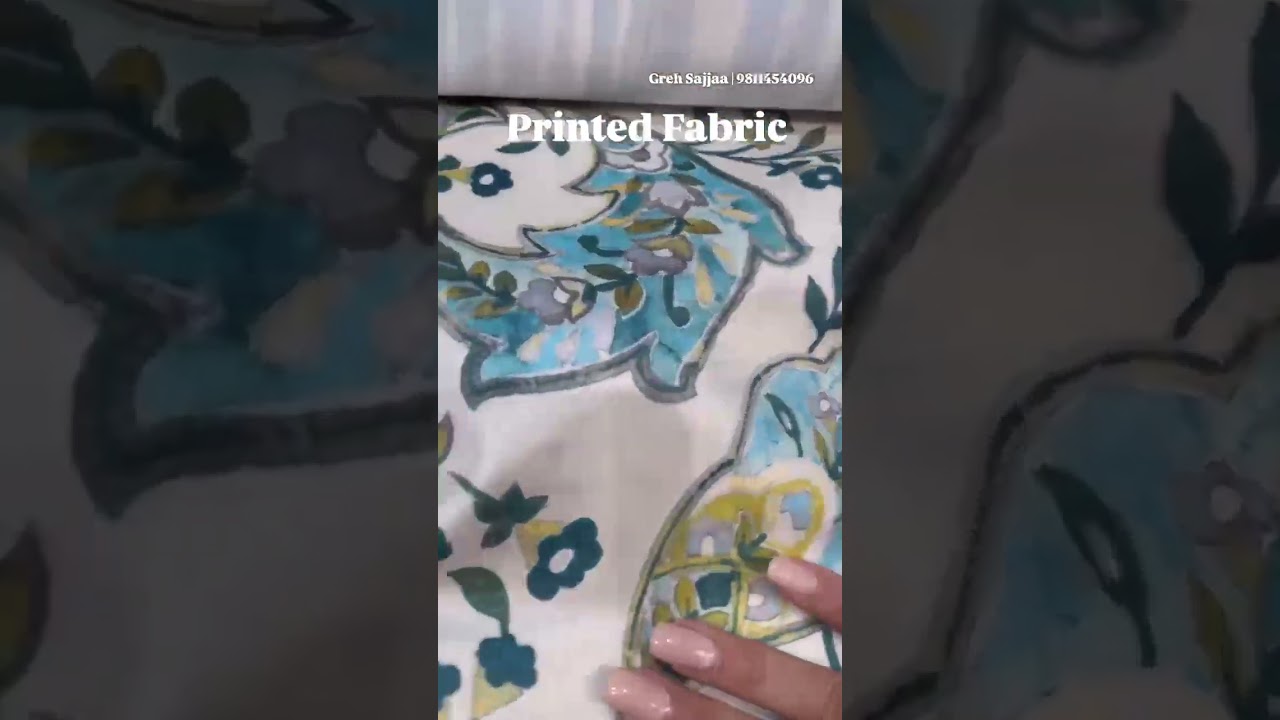 Printed v/s Textured Fabric for Curtains | Best Curtains Options 