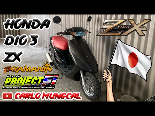 My Honda DIO 3 ZX! - YouTube