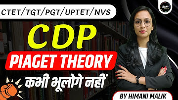 Piaget theory in hindi | piaget theory explanation | CDP By Himani Malik | RAHI Adhyayan Dhaam