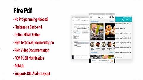 Fire Pdf | Native Android Pdf EBook App with Firebase Back-end | Codecanyon Scripts and Snippets