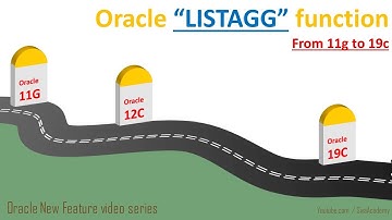 Oracle New Features for developers | ORACLE LISTAGG function from oracle 11g to 19c