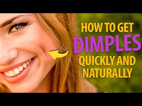 How To Get Dimples Quickly to Make Everyone Go Awww