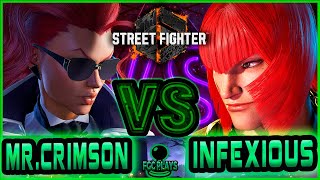 SF6 ▰ MISTER CRIMSON (C.Viper) vs INFEXIOUS (Marisa) ▰ High Level Fight ▰ Street Fighter 6