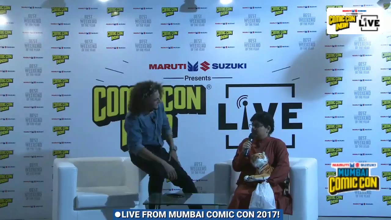 Live from Mumbai Comic Con 2017!