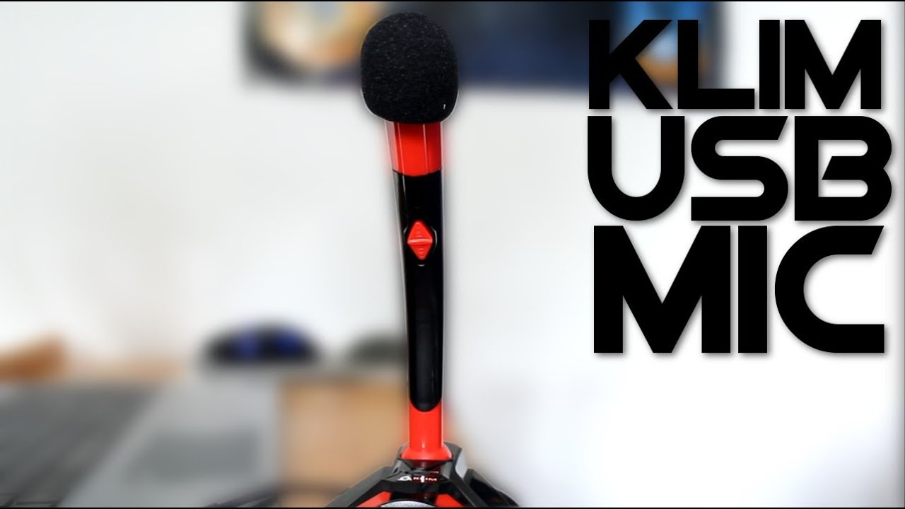 Best Microphone under £20? KLIM Desktop USB Microphone Review YouTube