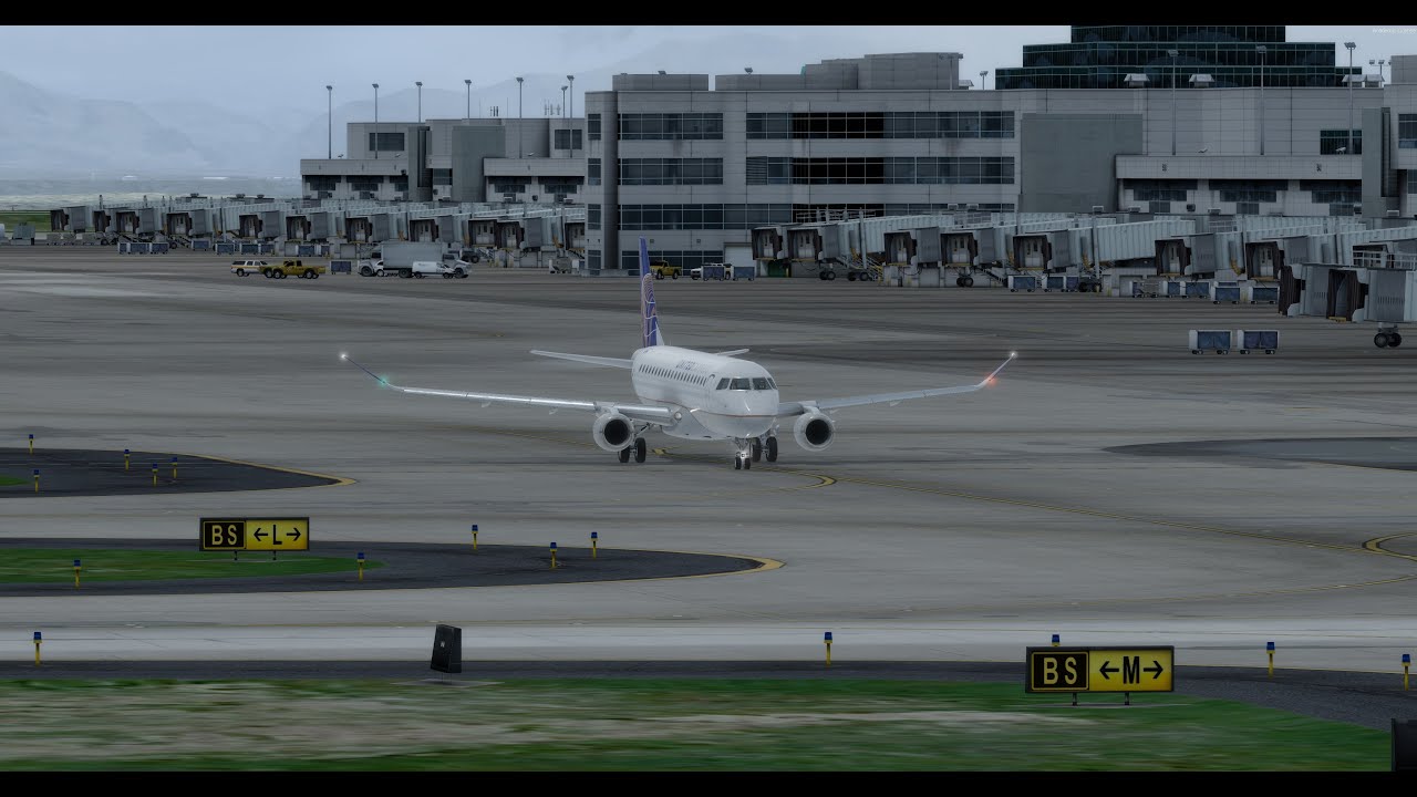 DENVER TO HOUSTON E175 P3D YouTube