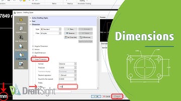 Add Suffix to Linear Dimension in Dimension Style