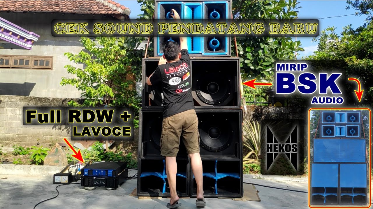 cek sound pendatang baru mirip BSK audio tapi full build up RDW