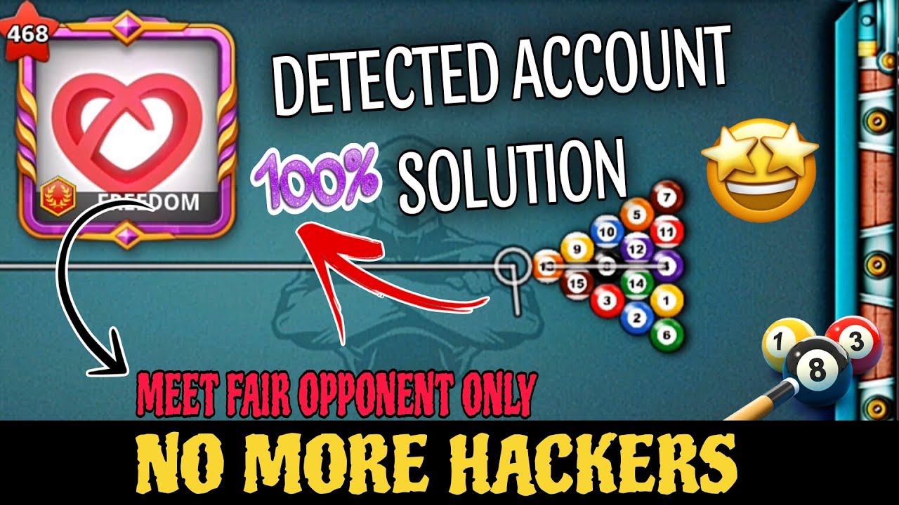 Getting out of cheto server in 8 ball pool 🤩 || Detected account solution 100% working