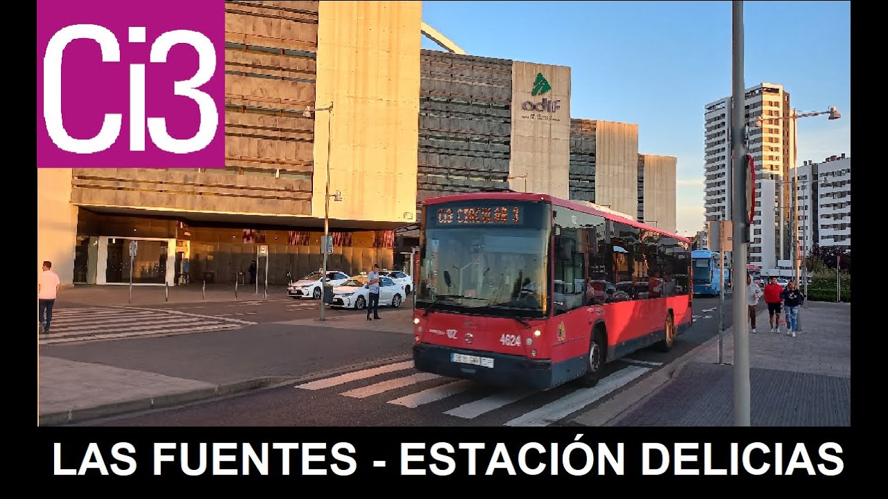 Zaragoza | Avanza | Línea Ci3 / Circular 3: Las Fuentes - Estación