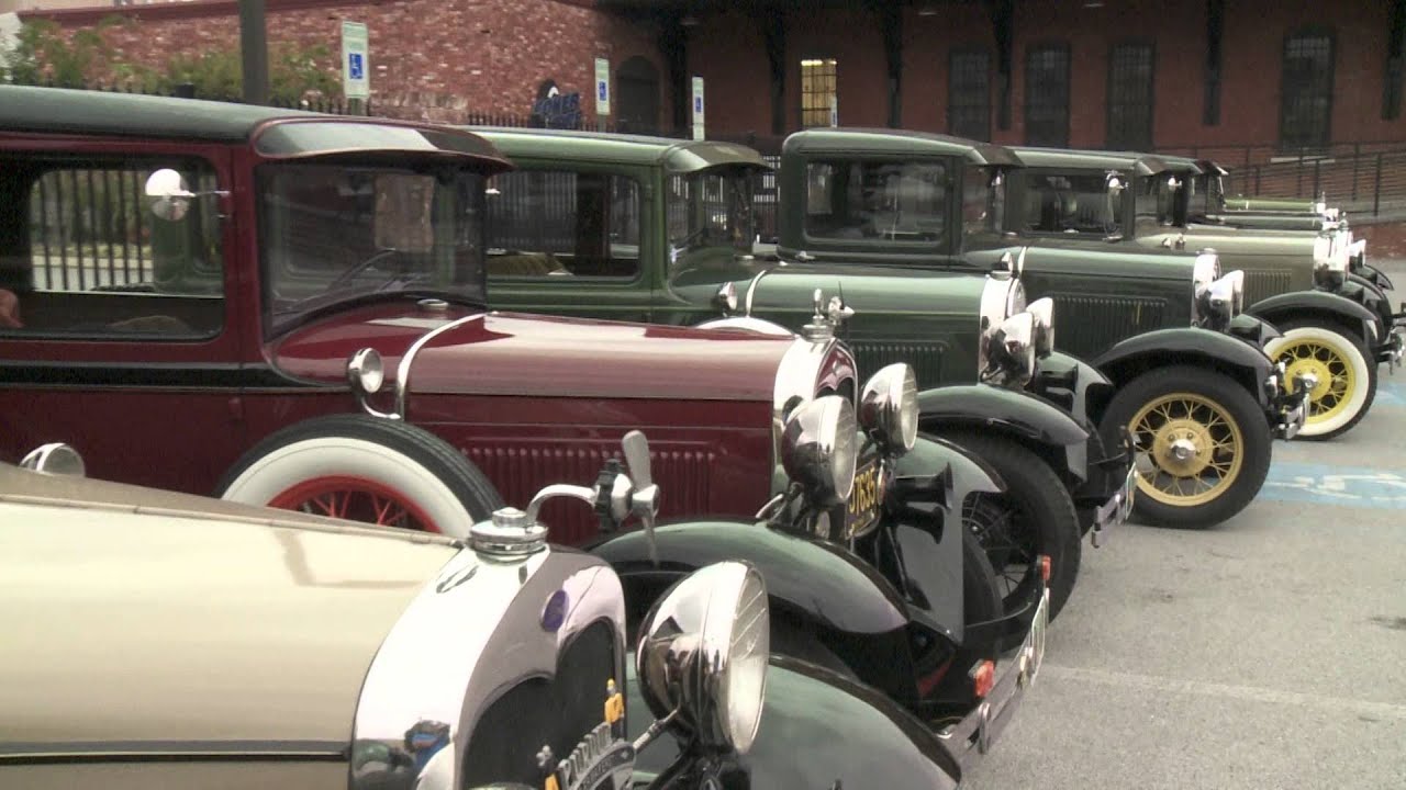 Model A Restorers Club National Tour visit Coker Tire Company YouTube