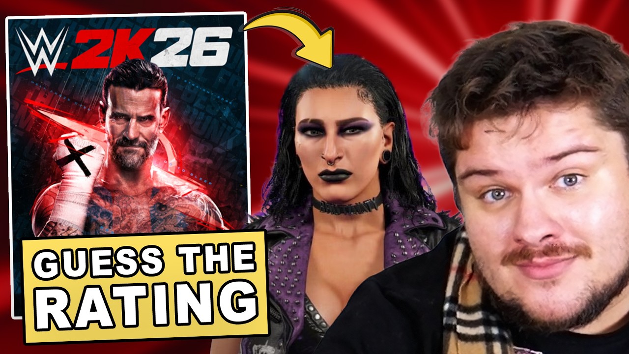 Guess the Wrestler's WWE 2K26 Rating!