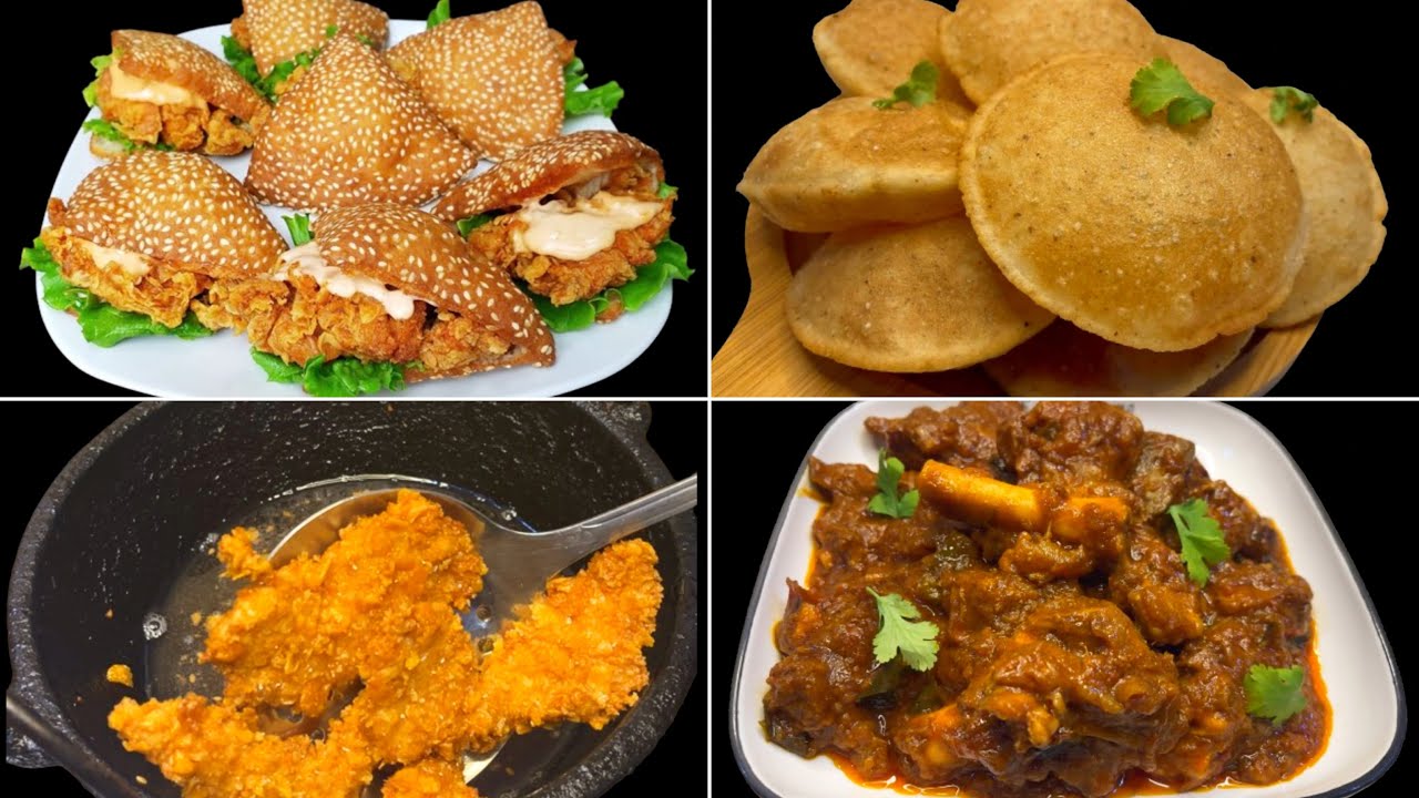 Zinger Chicken Pockets | Mutton Fry | Neypathil | ഇന്നു ഫുൾ സ്പെഷ്യലായിരുന്നു👌