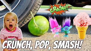 Crushing Crunchy & Soft Things by Moms Car!