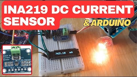 INA219 DC Current Sensor Using Visuino & Arduino