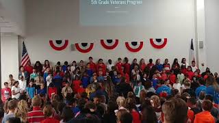 Rogers 5th Grade Veterans Day Program 1