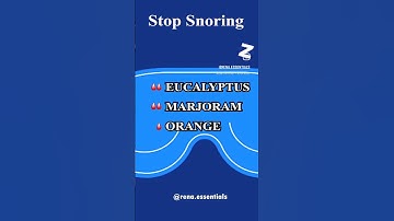 Snoring Relief Receipe|Natural Remedy|Essential oils|Stop Snoring #renaessentials #ytshorts
