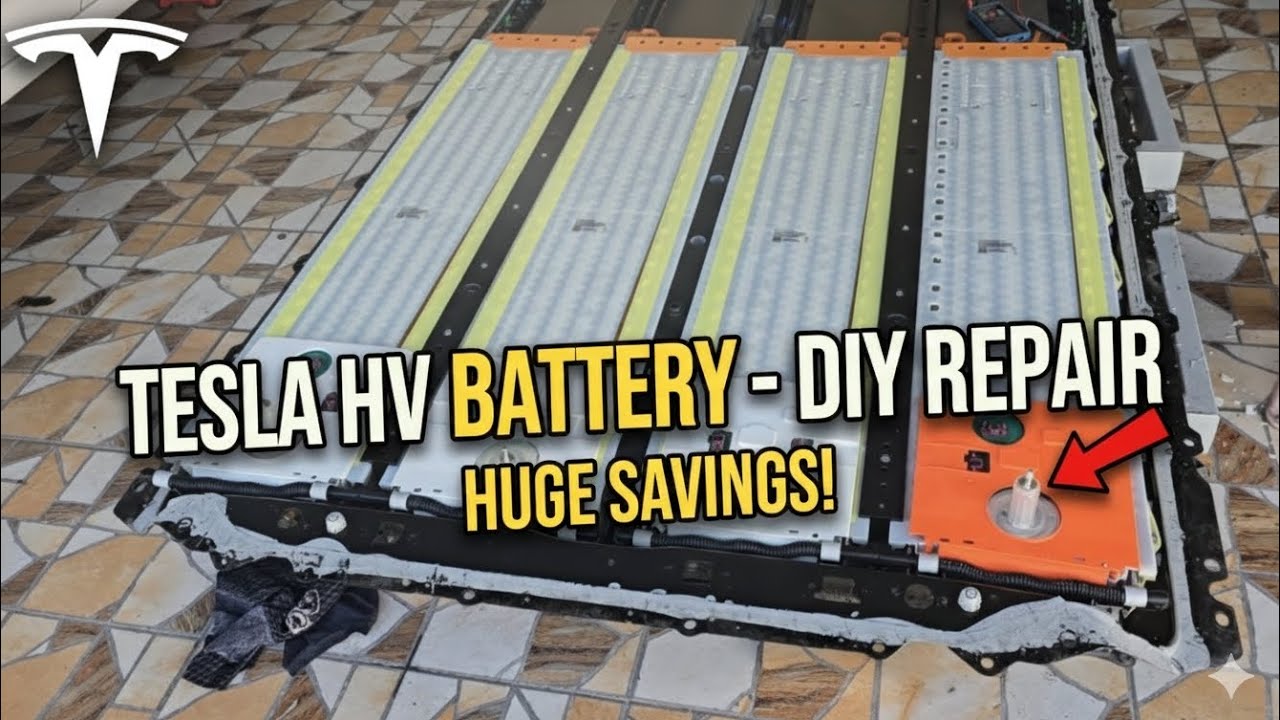 Tesla 3 Battery Repair: Cell Layout and System EXPLAINED