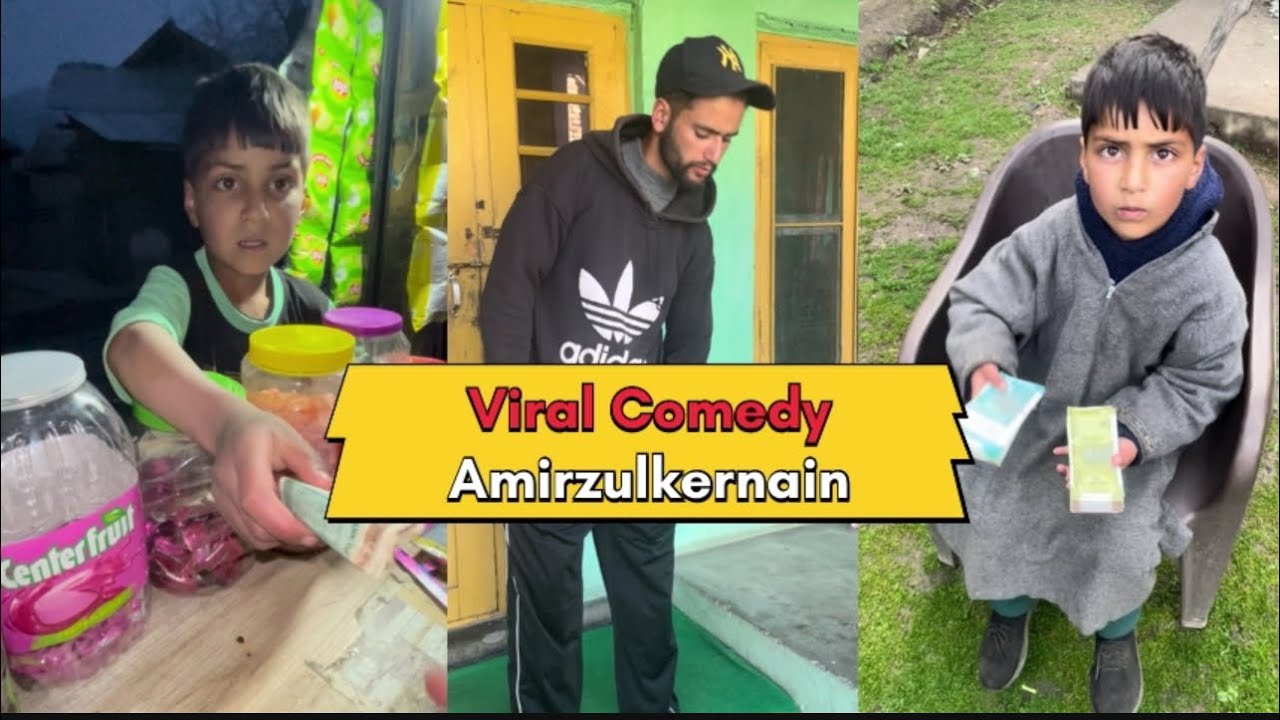 New Funny Comedy😀 | Kashmiri Natural Actor Zulkernain | Kashmiri New Drama | #100k #subscribe