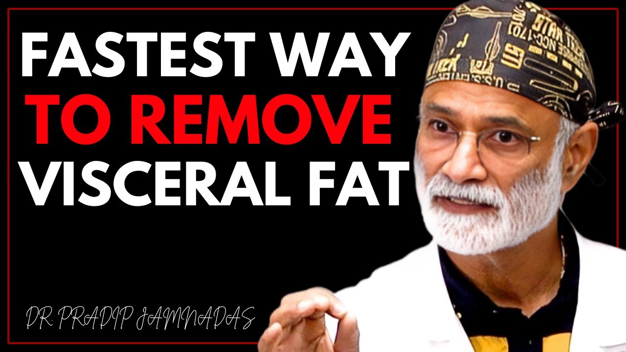 How to Lose Visceral Fat FAST (Lower Cortisol Naturally) | Dr. Pradip Jamnadas