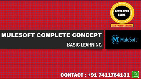 MODULE-02 -:- PART-01 -:- RAML BASIC -:- MULESOFT TUTORIAL