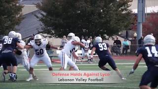 MAC Football News Video - LVC Defense Holds