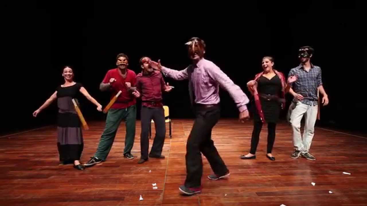 part 4 final show stage internazionale di commedia dell'arte 2014 directed by Antonio Fava