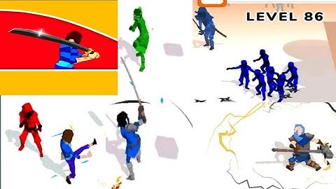 Weapan master  : Crowd Master 3D gameplay walkthrough Level 1 2 3 4 5