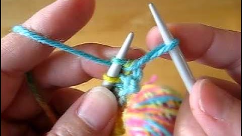 Cable cast on at beginning of row